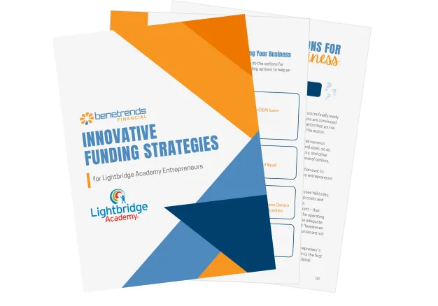 Benetrends Innovative Funding Strategies guide for Lightbridge Academy entrepreneurs
