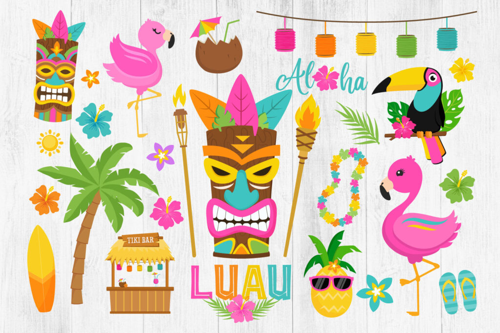Theme Hawaiian Luau!