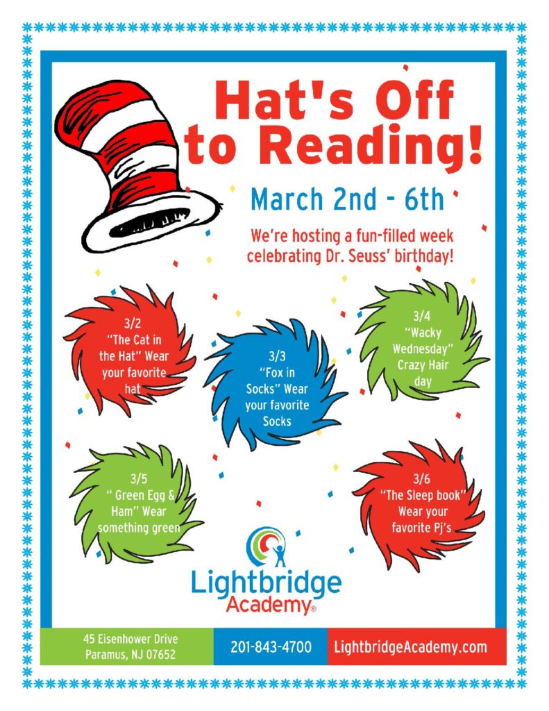 Read Across America Week!