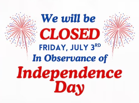 School is officially closed on Friday, July 3, 2026, in observance of the Independence Day holiday!