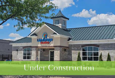 Lightbridge Academy Center of Powell, OH under construction