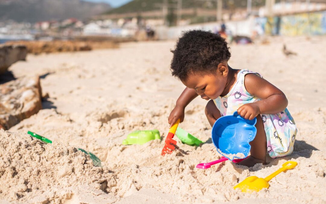 Sensory Delights: STREAM Activities at the Beach for Infants