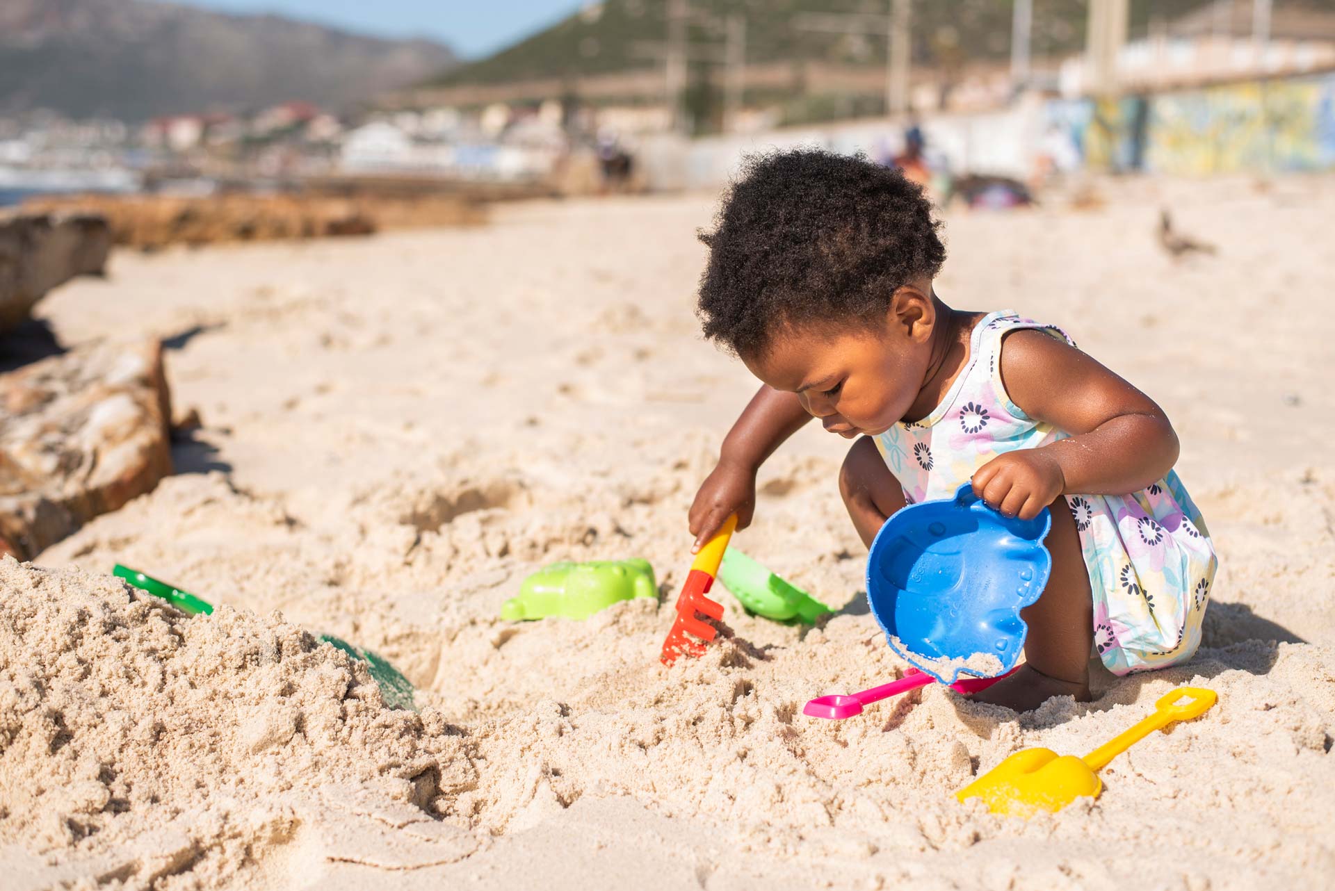 Sensory Delights: STREAM Activities at the Beach for Infants